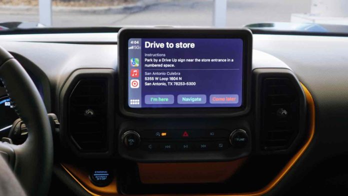 Target objectives to carry out selecting up orders even more straightforward by integrating with Apple CarPlay