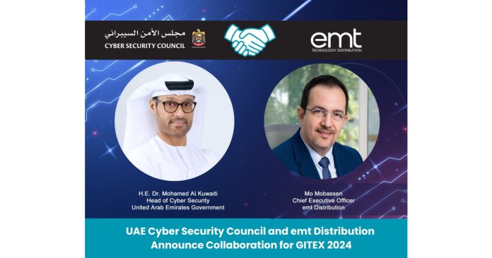 emt Distribution, UAE Cyber Security Council, and Dubai World Alternate Centre to Unveil Cyber Rep away Room at GITEX 2024