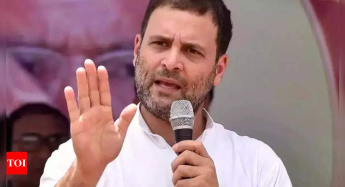 Rahul Gandhi steps up attack on Buch for ‘conserving Adani’