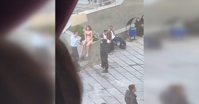 Girl strips off apparel at Iran university in apparent squawk, experiences teach, World News