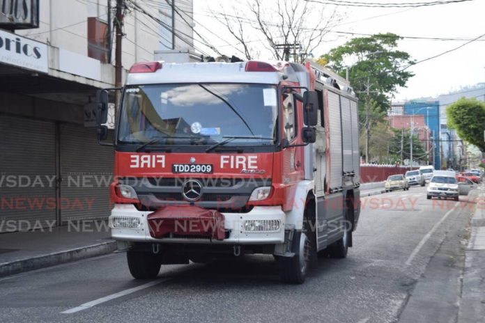 Fireplace officer injured after falling out fireplace soft