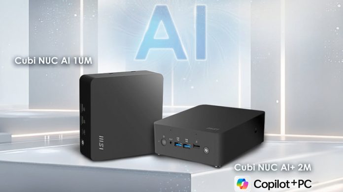 MSI launches two Cubi NUC AI mini PCs but I’m unexcited awaiting one with a Thunderbolt 5 port